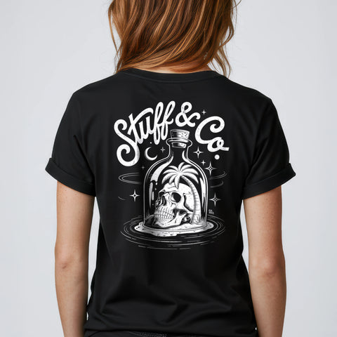 Skull & Palm Tee