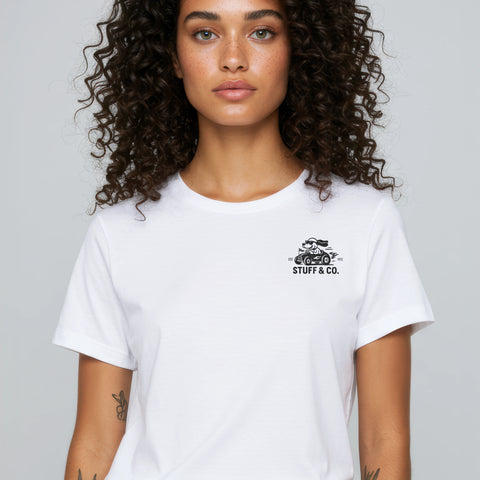 Hugs & High Fives tee, female front